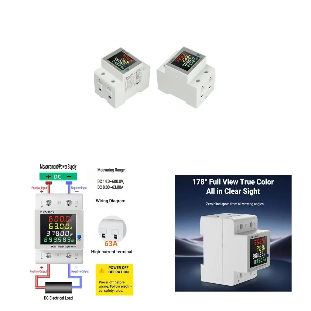 din-lcd-energy-meter-14-600v-63a-with-current-and-kwh-display-for-charging-use-battery-cabinets-and-electrical-equipment