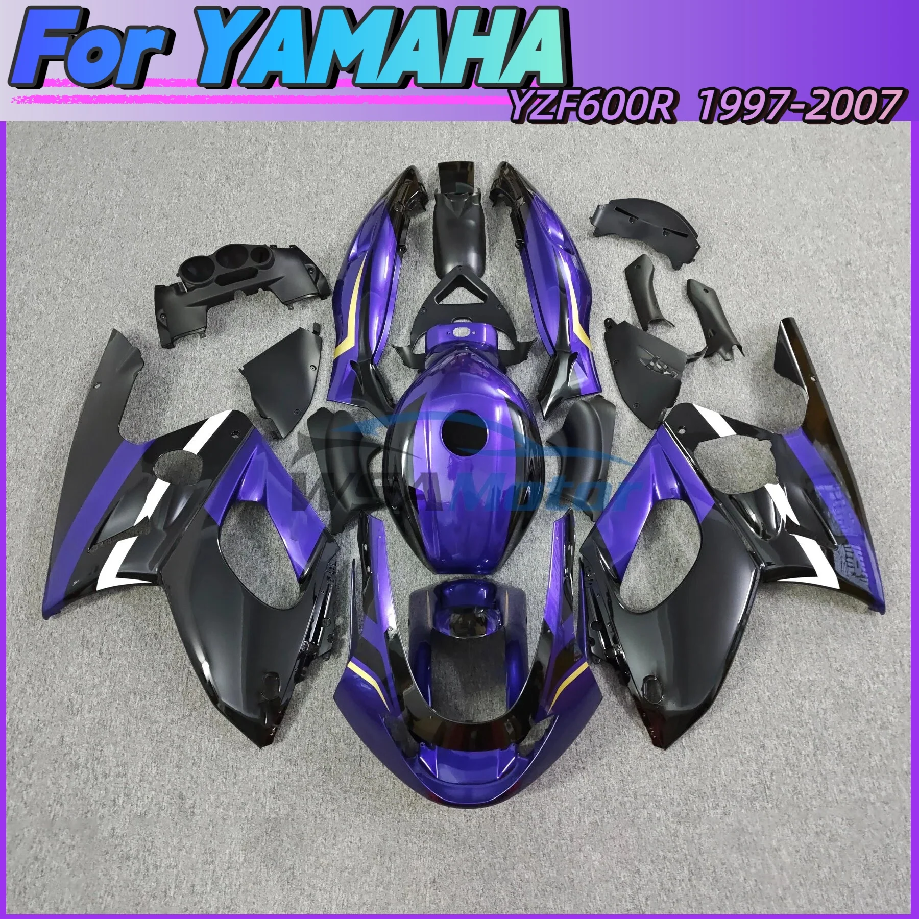 

For Yamaha YZF600R YZF 600R 1997 1998 1999 2000 2001 2002 2003 2004 2005 2006 2007 Front Fender Fairing Mudguard Splash Guard