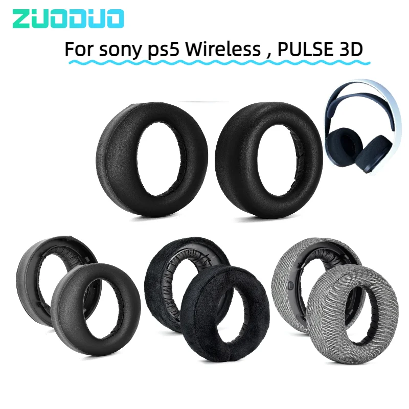 

Cooling Gel Ear Pads For Sony Playstation 5 Pulse 3D PS5 big WirelessGaming Headphones replacement Earmuffs Ear pillows covers