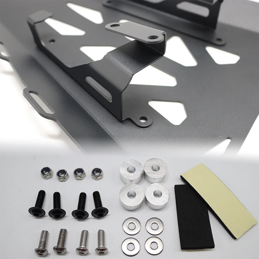 Motorcycle Rear Luggage Rack Detachable Cargo Saddlebag Holder For Honda CB1000 Hornet SP (2025-2026)
