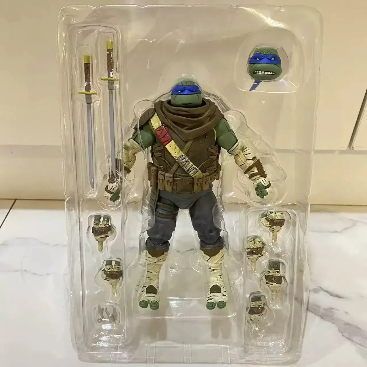 ใหม่ร้อนในสต็อกNeca 54312 Action Figurine Splinterอะนิเมะตัวเลขสะสมเดสก์ท็อปเครื่องประดับของเล่นรูปปั้นคริสต์มาสของขวัญ