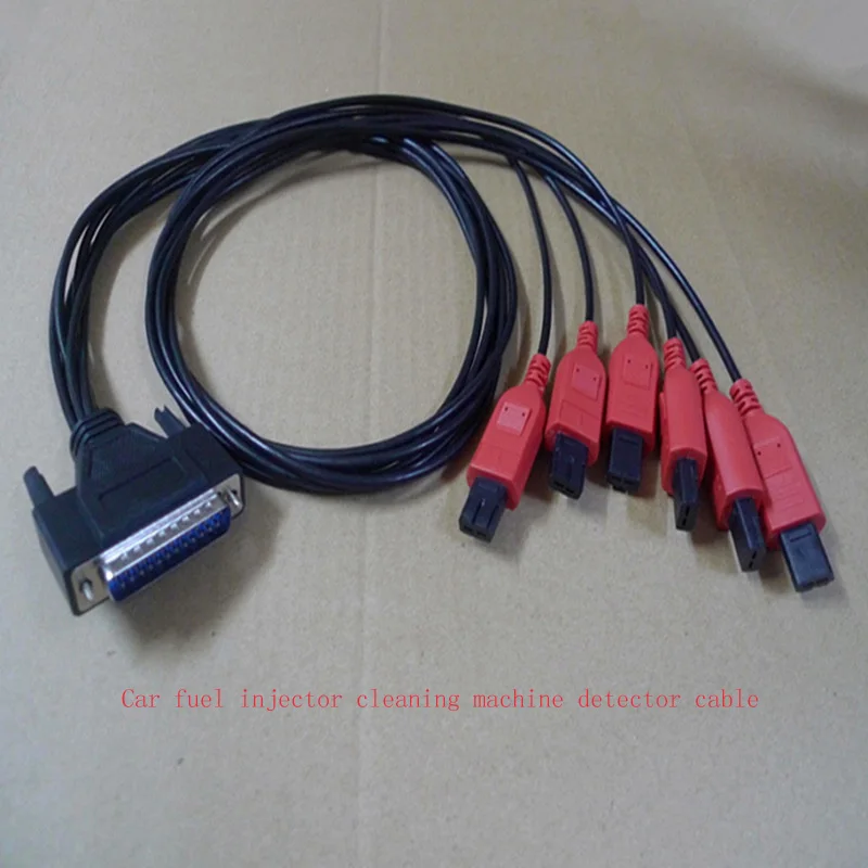 EFI Connection Line Drive Line Pulse Line Automotive Fuel Injector Cleaning Machine Detector Connection Line Signal Line