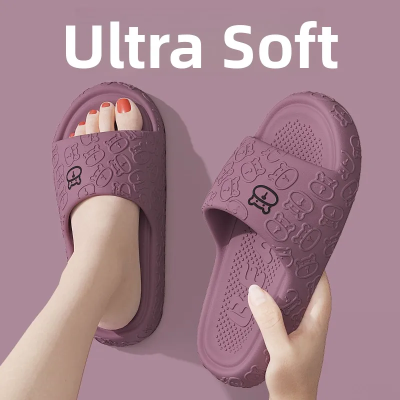 

Бесшумные тапочки Eva для мужчин и женщин, летние, новые, для дома, для ванной, противоскользящие, дезодорирующие, парные, повседневные, для прохладной погоды