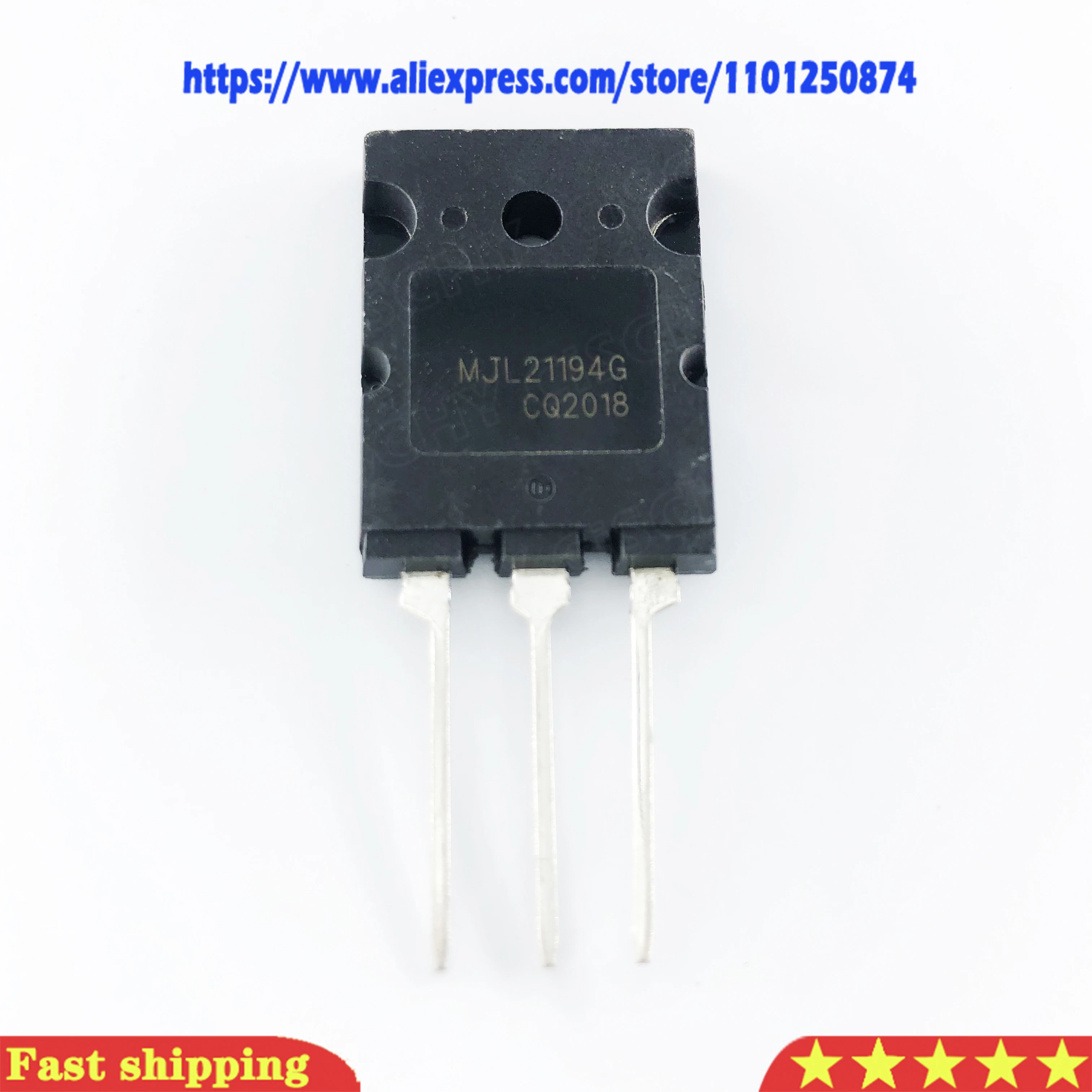 10pcs MJL21194G MJL21193G MJL21193 MJL21194 21194 21193 TO-264 16A250V In Stock