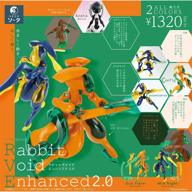 

Original Genuine SO-TA Gashapon Rabbit Void Enhanced 2.0 Action Figure Assembled Model Capsule Toys Creative Gift