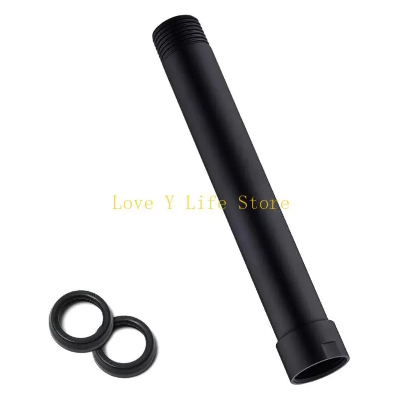 L74C دش موسع الفولاذ المقاوم للصدأ تمديد أنبوب معدني دش خلاط الأنابيب دائم #4