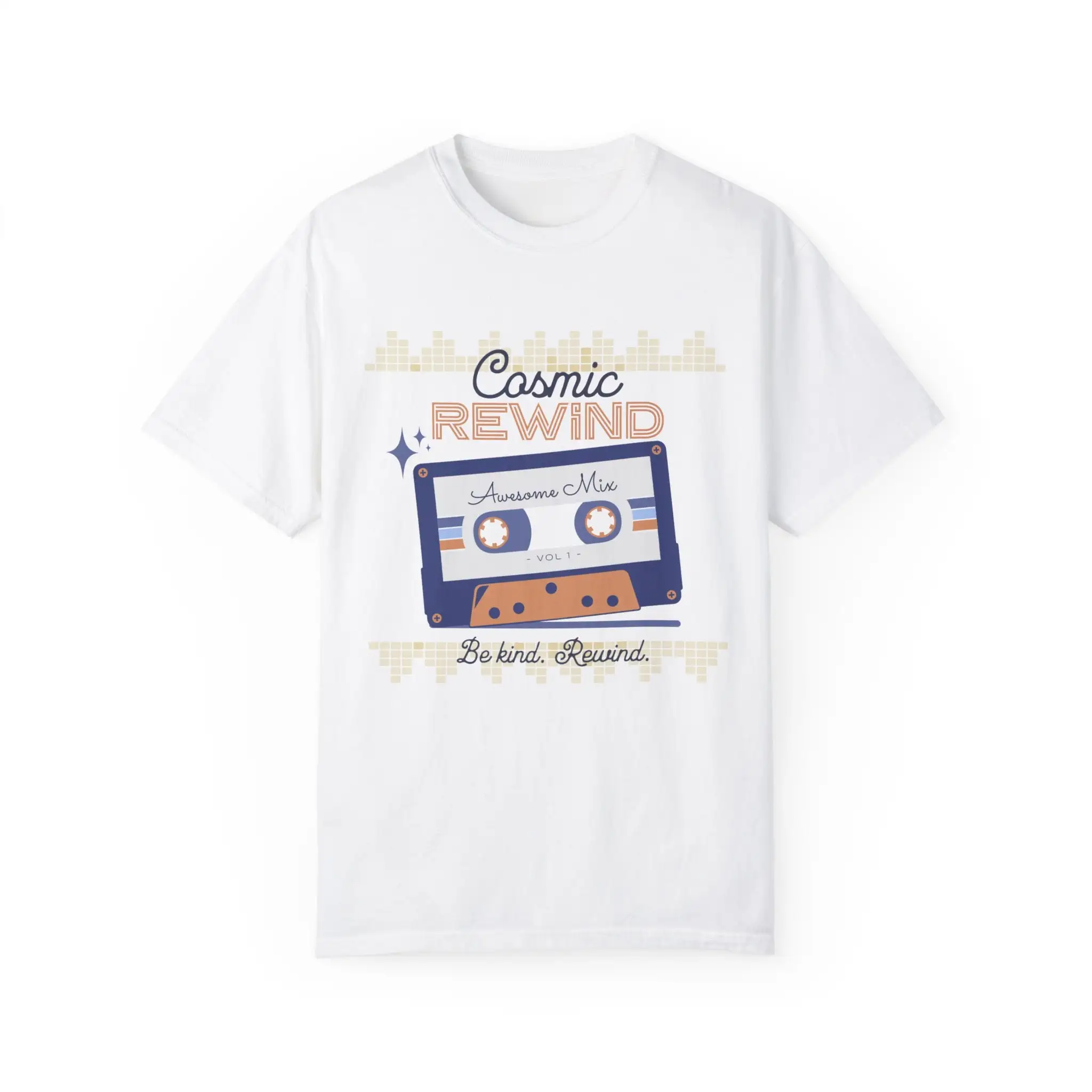 Cosmic Rewind Comfort Colors Garment Dyed T Shirt