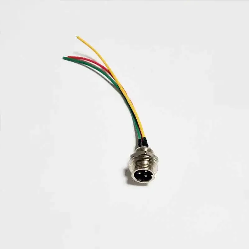 GX12 2 3 4 5 6 7-pins connectorkabel M12 geïntegreerde luchtvaartstekkerdoos met draad mannelijke en vrouwelijke stroomsignaalaansluitdraad