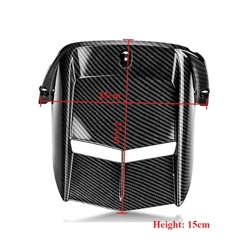 Imagen 2 del producto Guardabarros trasero para motocicleta, abrazador de llantas, tablero de salpicadero, parachoques de captura para Yamaha YZF R6 600 2006-2020, accesorios