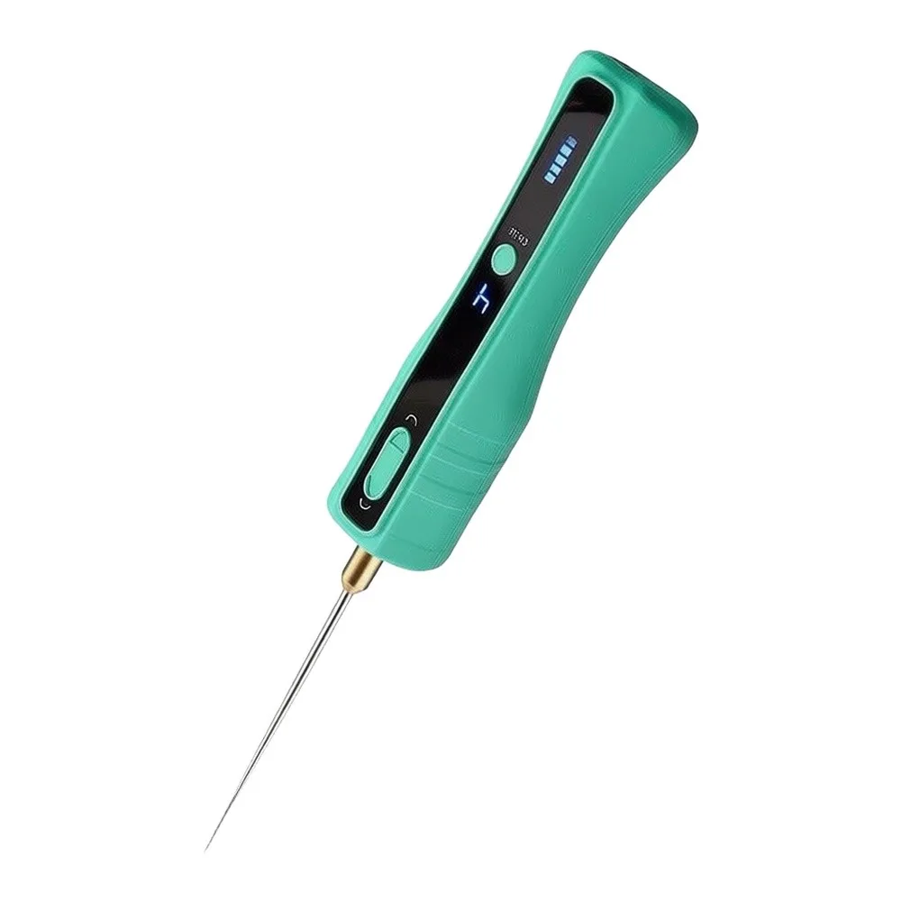 Electric Glue Remover with 4-Speed Settings Ergonomic Grip LED Illumination and Hardened Needle for Efficiency