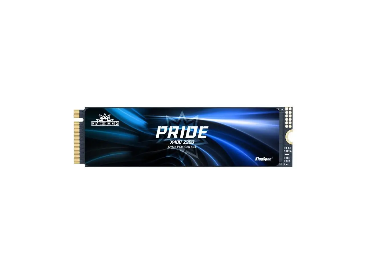 KingSpec ONEBOOM X400 2280 1TB M.2 NVMe 1.4 PCIe 4.0 Gen4 Gaming SSD, Speed Up to 7400MB/s, 3D TLC NAND, Internal Solid State Disk Compatible for PS5