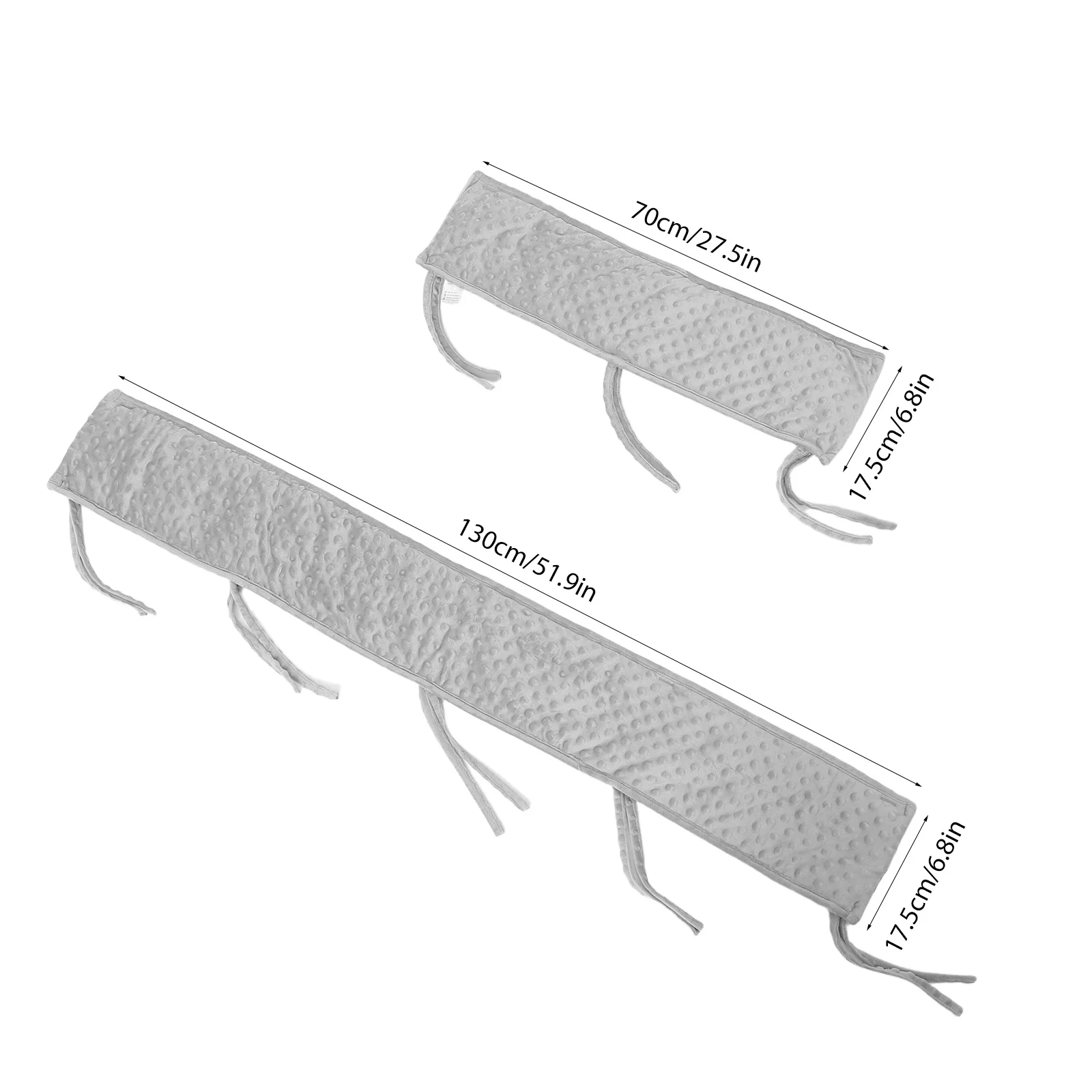 بطانة سرير من البوليستر، حشوة لسلامة الأطفال، مضادة للتصادمات، متعددة الاستخدامات