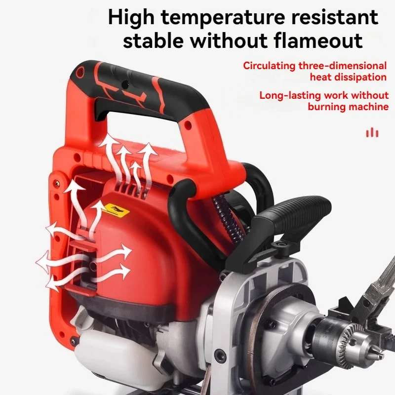 2200 ワットハイパワーガソリン太陽光発電プロフェッショナル垂直プロフェッショナルパンチングマシンパンチングマシンドリリングマシン