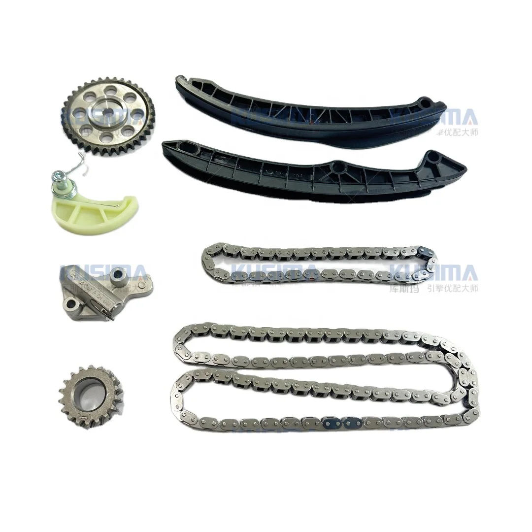 

Factory High Quality Timing Chain Kit with Tensioner Gears for VW au di EA111 1.4 1.4T Petrol Engine Part OE 03C109158 03C109507