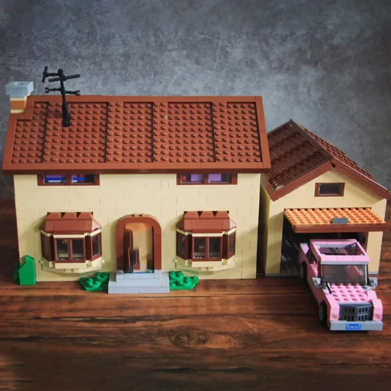 

Creative Street View Series 2527pcs family Big House 71006 model Building blocks Assembly toys Christmas Birthday Gifts