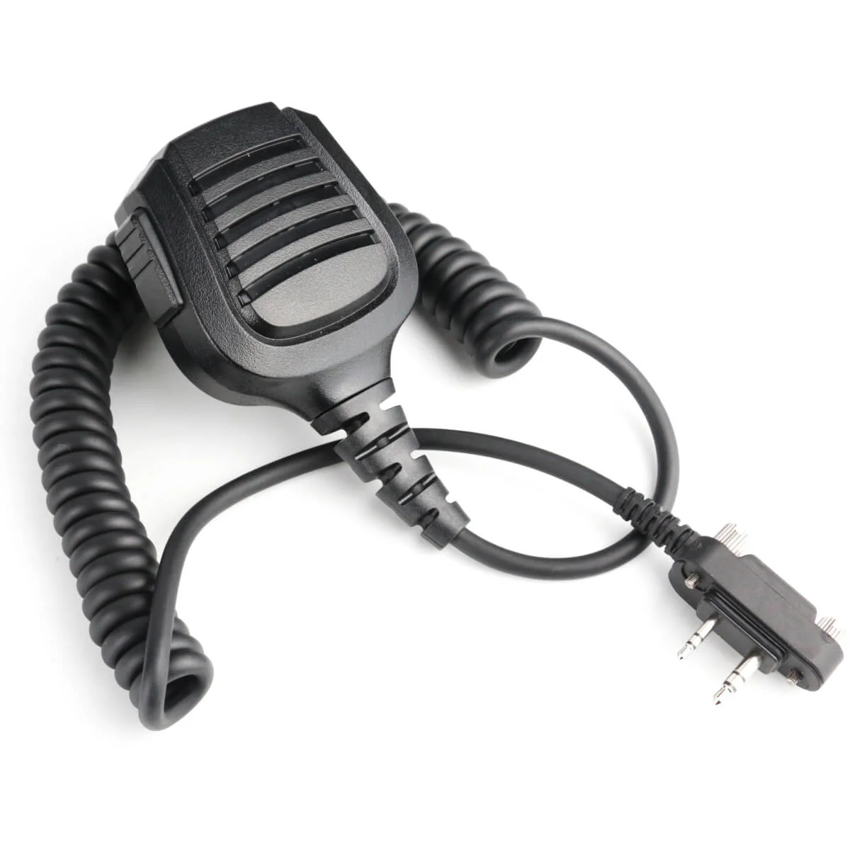 Retevis hk010 schwarz hand mikrofon ip54 wasserdichtes lautsprecher mikrofon geeignet für ra89/p2/p62 dual band ham radio