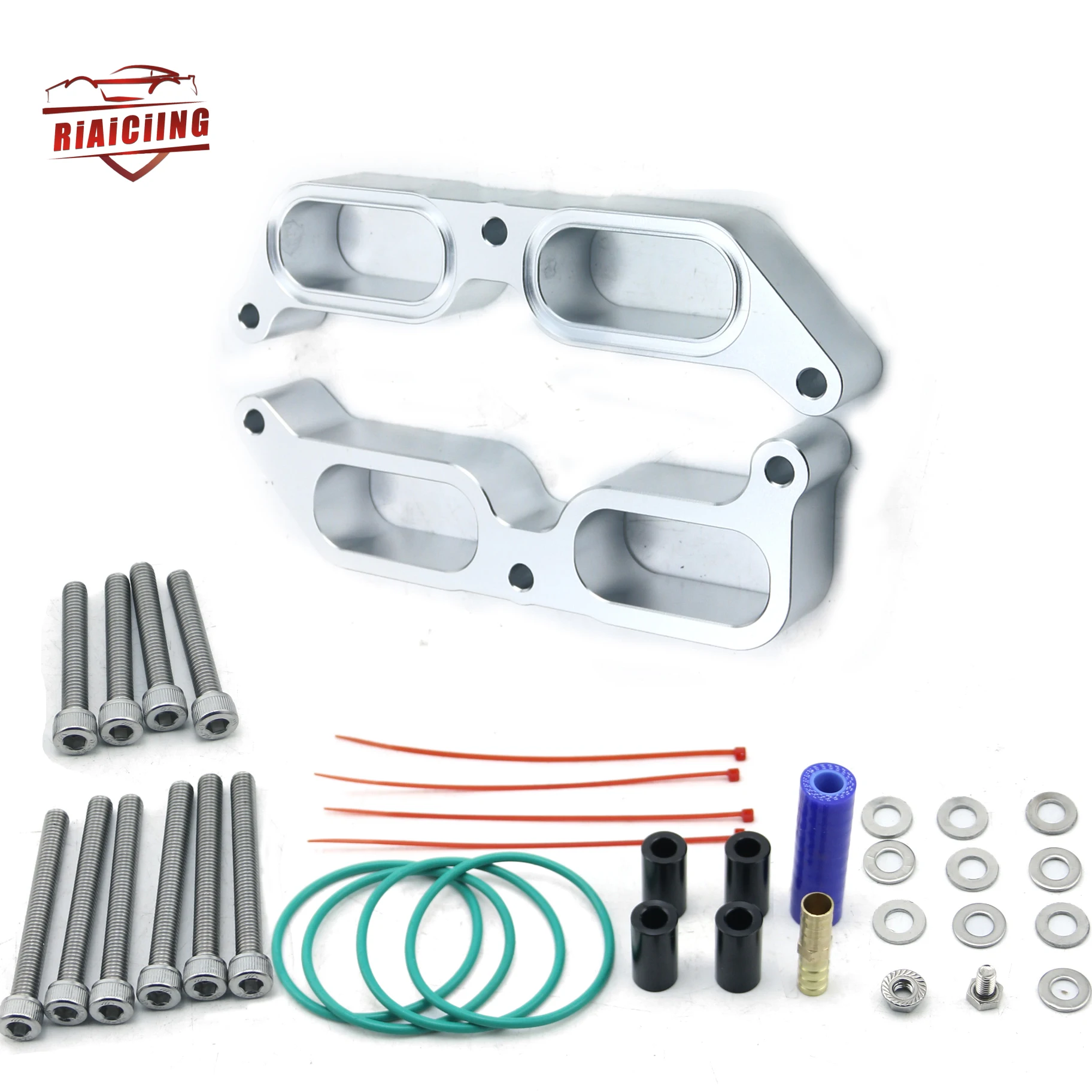 

Silver Billet Power Block Intake Spacer Kit - for Subaru BRZ 2013-2019 Engine Performance Tuning