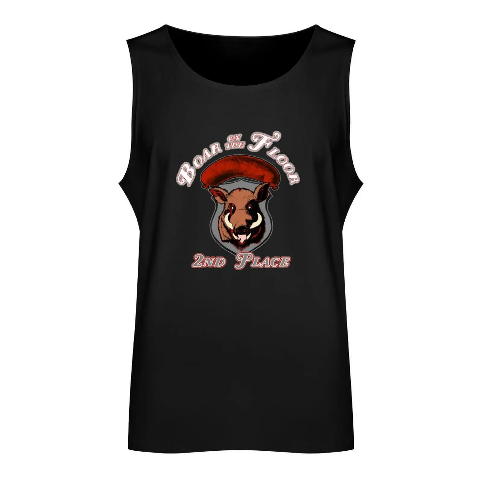 BOAR ON THE FLOOR 2 Tank Top Gym man male top bodybuilding t shirt