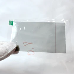 HY350 DIY Projector Heat Insulation Lens HD Brighten Polarizer Film Thermal Polarized Glass Yellow Screen Repaire 87.8X51.5mm