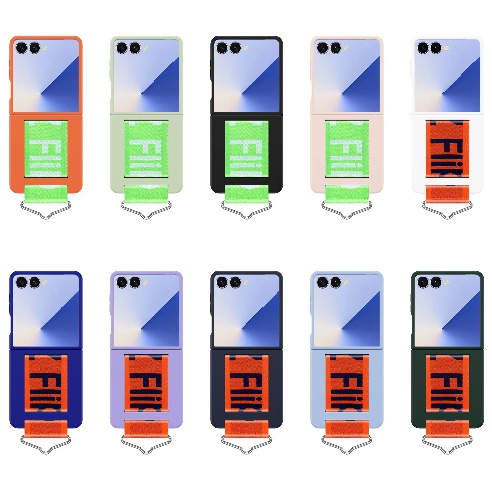 حافظة لهاتف سامسونج ZFlip7 رفيعة للغاية لهاتف جالاكسي Z Flip 7 6 5 4 Flip 6 ZFlip 7 غطاء خلفي صلب مقاوم للصدمات #6