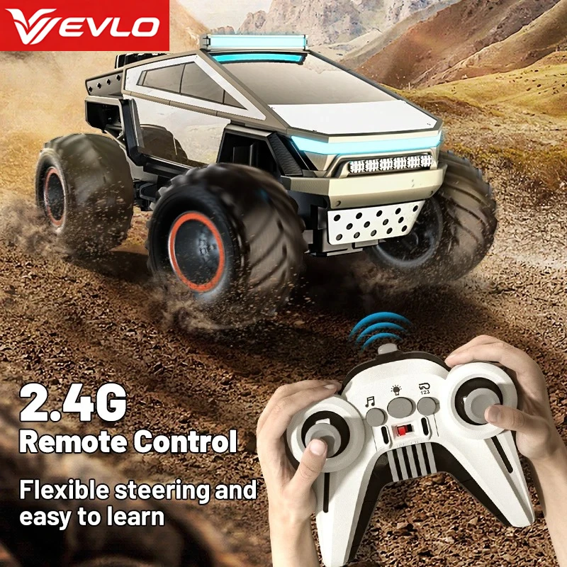 

VEVLO Q202 Alloy RC Pickup Truck 2.4G Off-Road Climbing Car Simulation Model Kids Boys Toy Gift