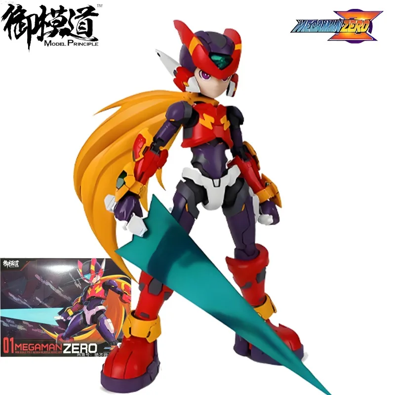 Modelo electrónico Original Rockman serie Mega Man ZERO COPY-X figura de acción de Anime juguetes de modelos coleccionables regalos para niños