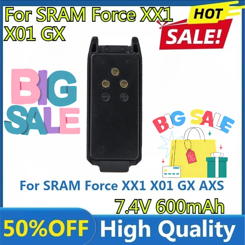 Batería de 600mAh para SRAM Force XX1 X01 GX AXS Red Black Axs Etap batería electrónica inalámbrica velocidad Variable delantera y trasera