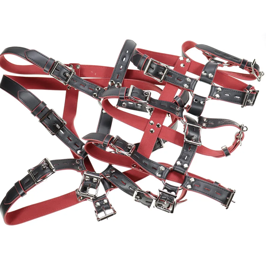 BDSM K9 Bondage clothing Dog Hood lower Body Binding band Puppy Play Sex toys Role-Playing Male Female Adult Games - Image 4
