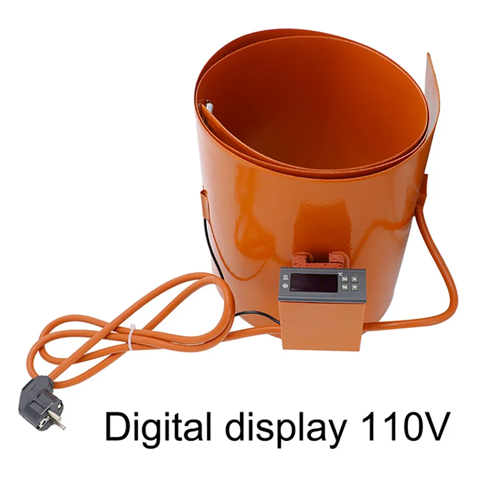 120L-200L oil drum silicone heating belt DIY silicone rubber heater Oil tank Metal drum heater heating pad