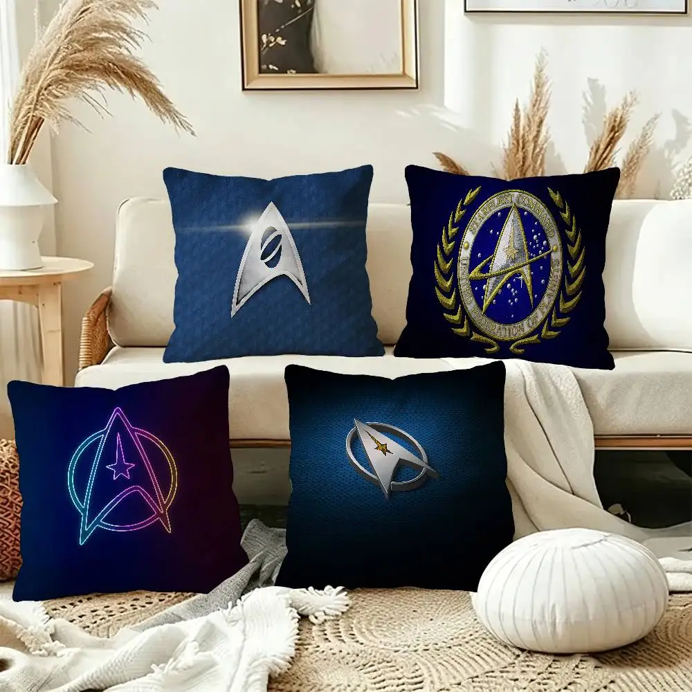 TV S-Star T-Trek Pillow Gift Home Office Decoration Pillow Bedroom Sofa Car Cushion CoverPillow Case