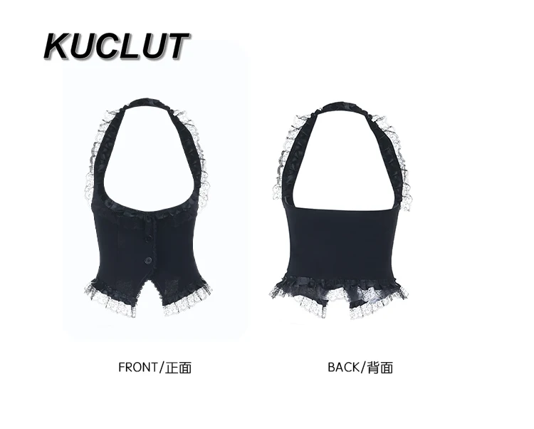 Women's 3 Pieces Sets Halloween Elegant Outfit Gothic Subculture Autumn Girl Long Sleeve Top and Half Short Skirt Set