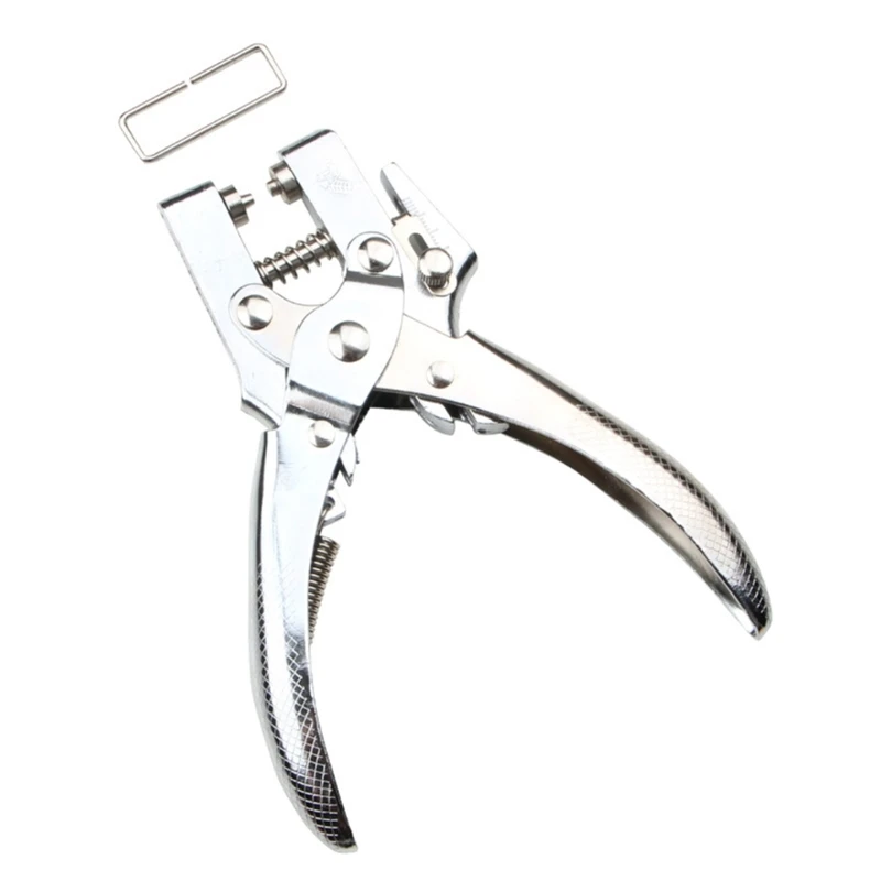 F92C LEATHER HOLE Puncher Tool Tool Eyelet Pliers Multi-ukuran kain revolving hole puncher untuk pita tangan kerajinan