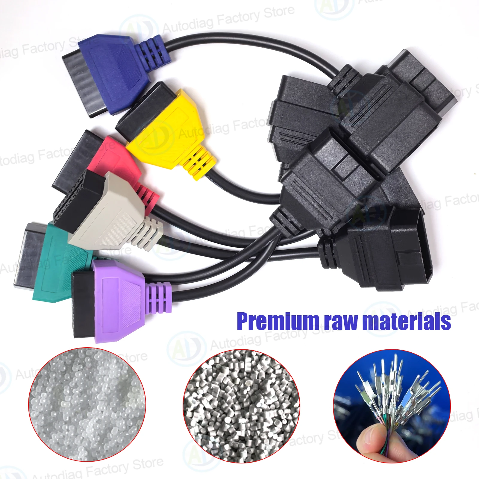 OBDII Extension Cable For FiatECUScan/Multiecuscan 16 Pin OBDII Diagnostic Adapter For Fiat/Alfa Romeo/Lancia Diagnostic Cables