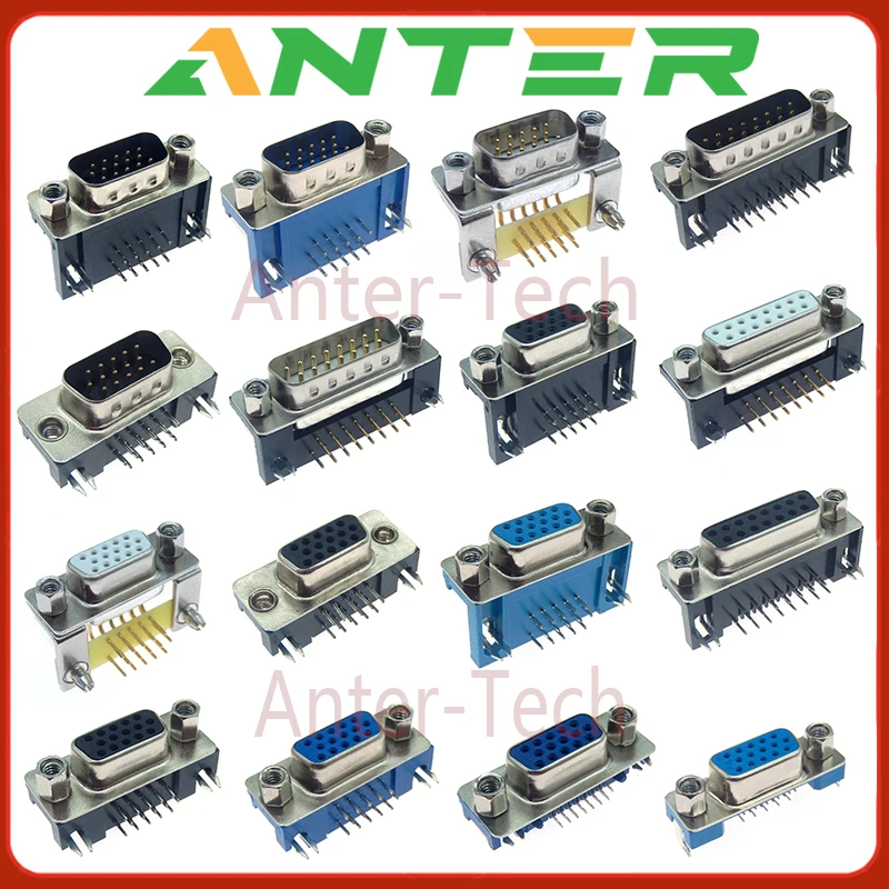 2PCS DR15 DB15 Gold…