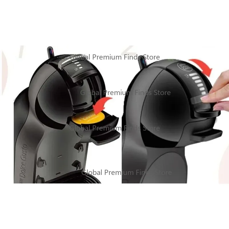 Mini Dolce Gusto Coffee Machine – Fully Automatic Electric Drip Maker with Auto Milk Foam for Home Office
