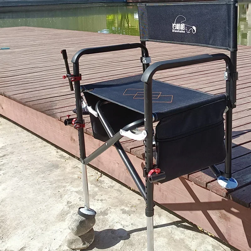 

Portable Folding Fishing Chairs Tourist European Style Lightweight Camp Out Fishing Chair Relaxing Outdoor Furniture Chaise FYFC