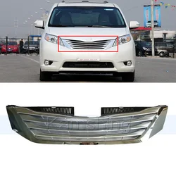 Kamshing Car Front Bumper Grill Mask Radiator Grille For Toyota Sienna SE 2010-2017 Racing Grills