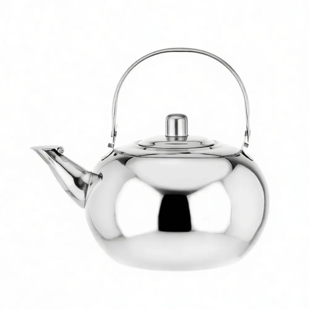 Premium Stainless Steel Teapot Tea Water Separator Boiling Pot Durable Kitchen Kettle For Restaurant Or Home