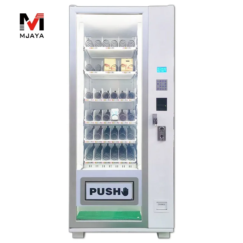 Snack and Drink  Cosmetic Hair Piece  Pressed Powder Eyelash Combo Vending Machine