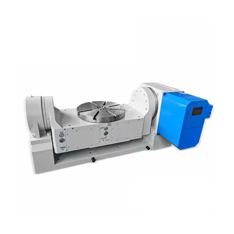 YF-320HL Long Span Hydraulic 5th Axis Rotary Indexing Table For Vertical Machining Center