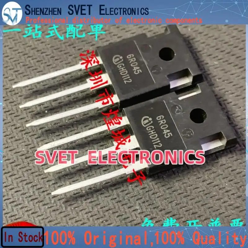 10PCS-50PCS  6R045 IPW60R045CP  TO-247 650V 38A Original In Stock Fast shipping