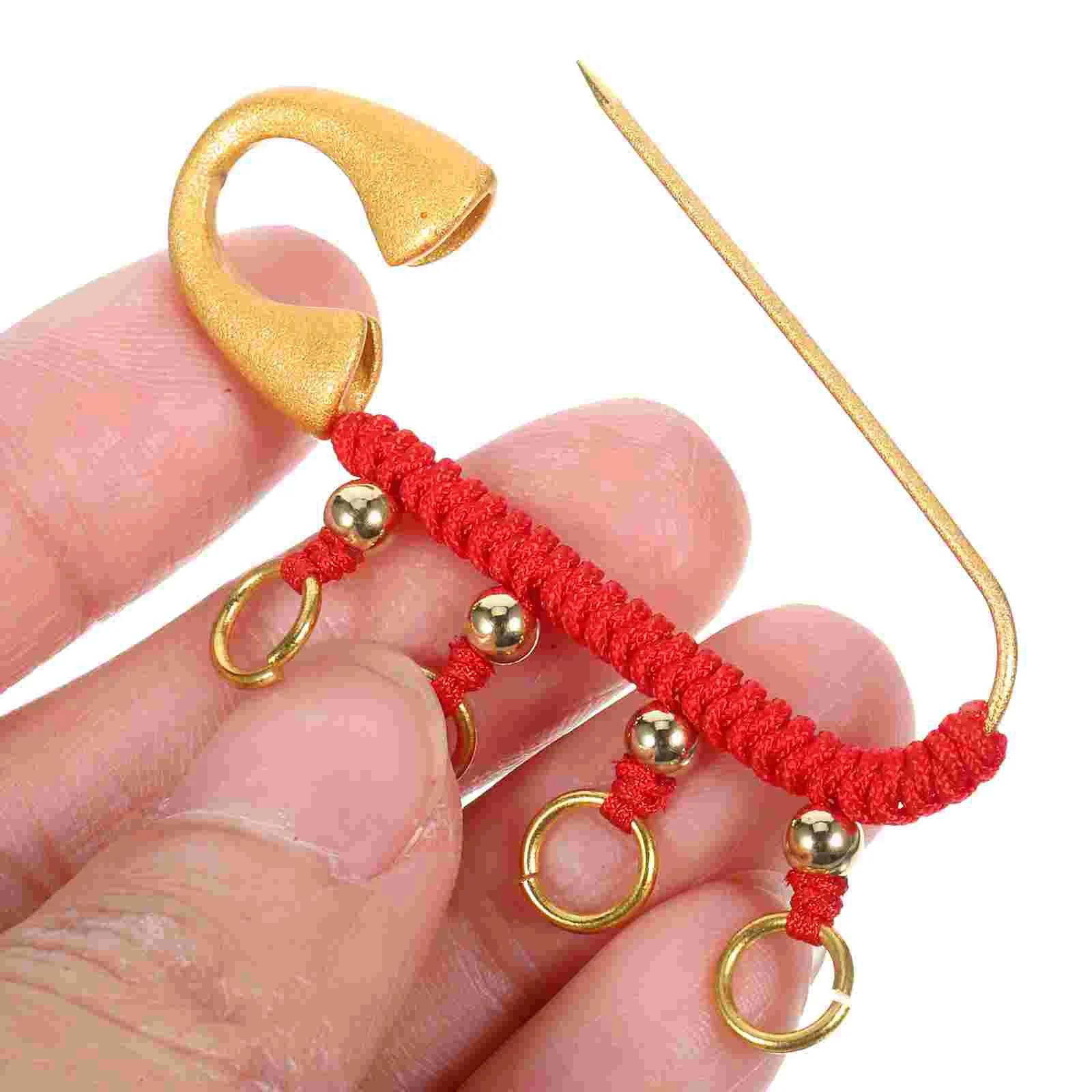 Brooch Jewelry for Kids Vintage Nappy Diaper Pin Safety Scarf Newborn Fix Brass Headscarf Pins Clothes Baby Multi-function