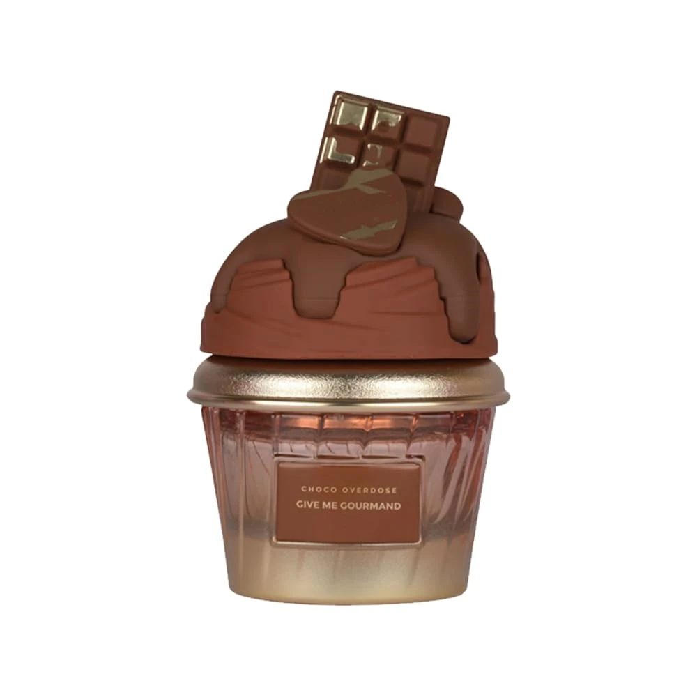 

Choco Overdose Eau de Parfum, Gourmand Collection, Dark Chocolate Fudge and Caramel Fragrance, 75ml Spray, Sweet and Elegant Give Me Gourmand Collection