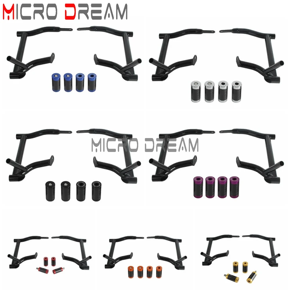 1Set Motorcycle Highway Engine Guard Saddlebag Frame Crash Bar For Harley Road King FLHR 2014-22 Road King Classic FLHRC 2014-19