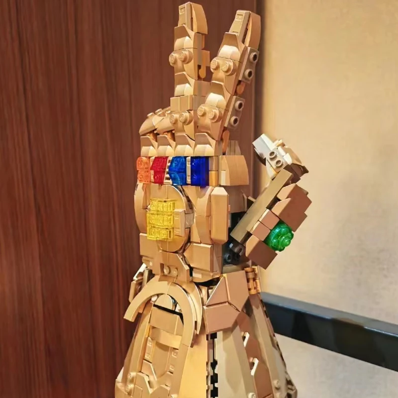 MOC Movie Series Super Infinity Gauntlet Compatible with 76191 Bricks Model Building Blocks Toys Birthday Gifts Children Kids