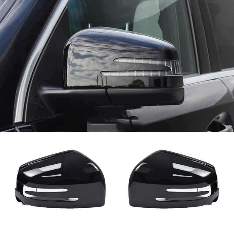 for Mercedes Benz W164 GL W166 M R GLE GLS reversing mirror housing, rearview mirror housing, reflector upper cover replacement