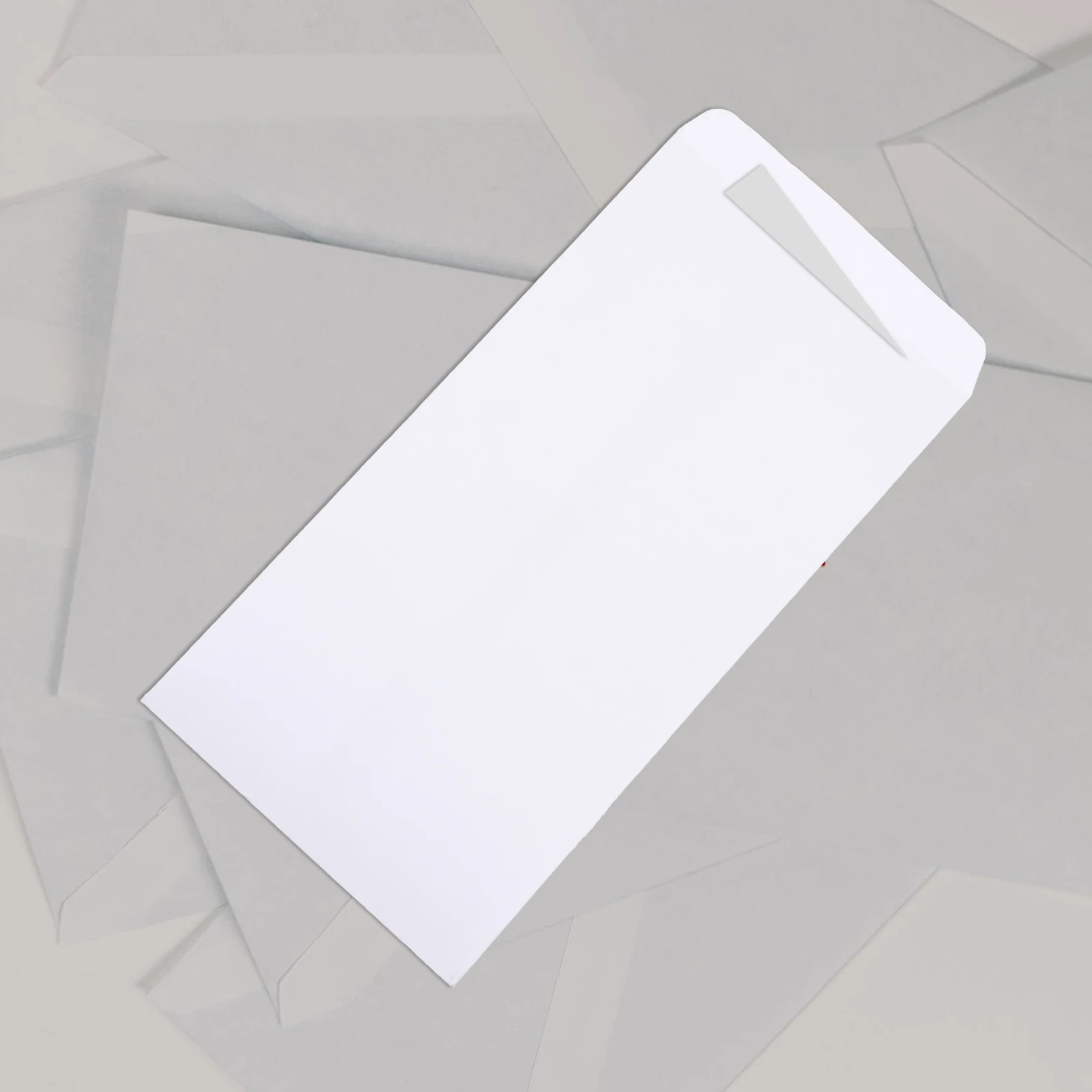 

100 Pcs Business Envelopes Thicken Bag Blank Paper Packet Letter Packaging Receipt White Office