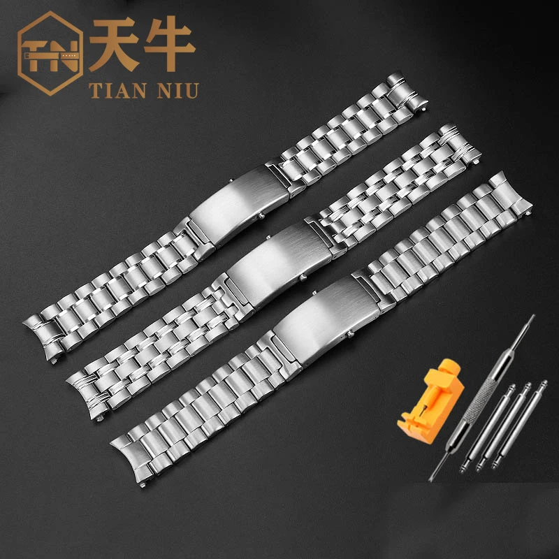 18mm 20mm 22mm Stainless Steel Strap for Omega 007 Seamaster Planet Ocean 300m series Sportss man watchband Accessories