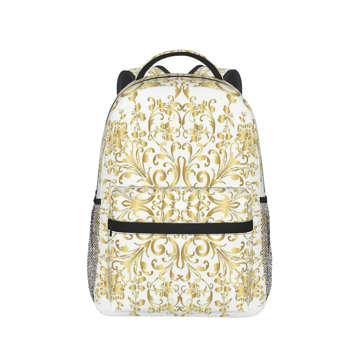 Floral Folk Art Mandala Alpana Backpack Hot Sale Daypack Large Capacity Boy Girl BookBag School Bag Shoulder Bags for Men Women