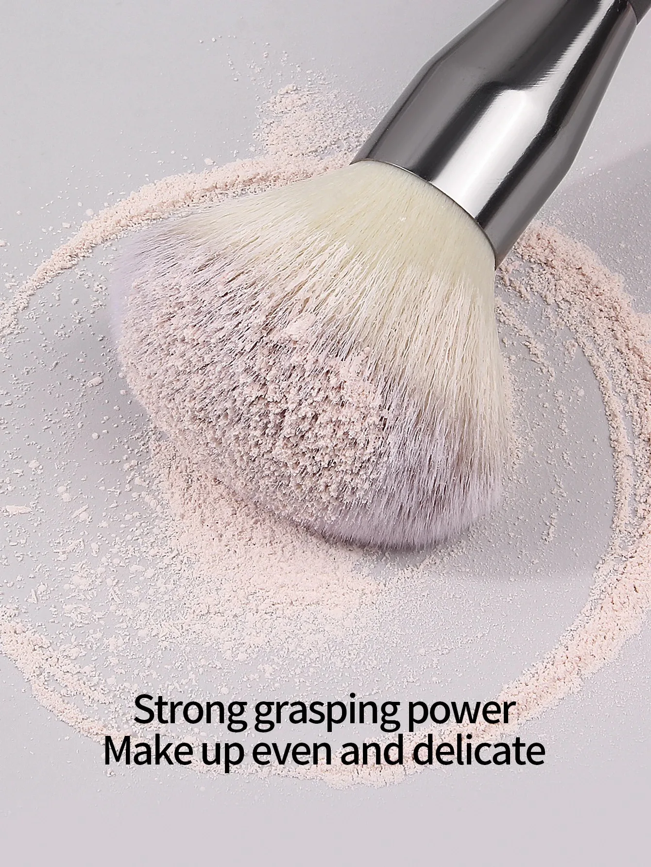 1 pièces pinceau à poudre libre ultra grand, pinceau de réglage multifonctionnel haut de gamme pour le maquillage du visage, outil de pinceau de maquillage doux